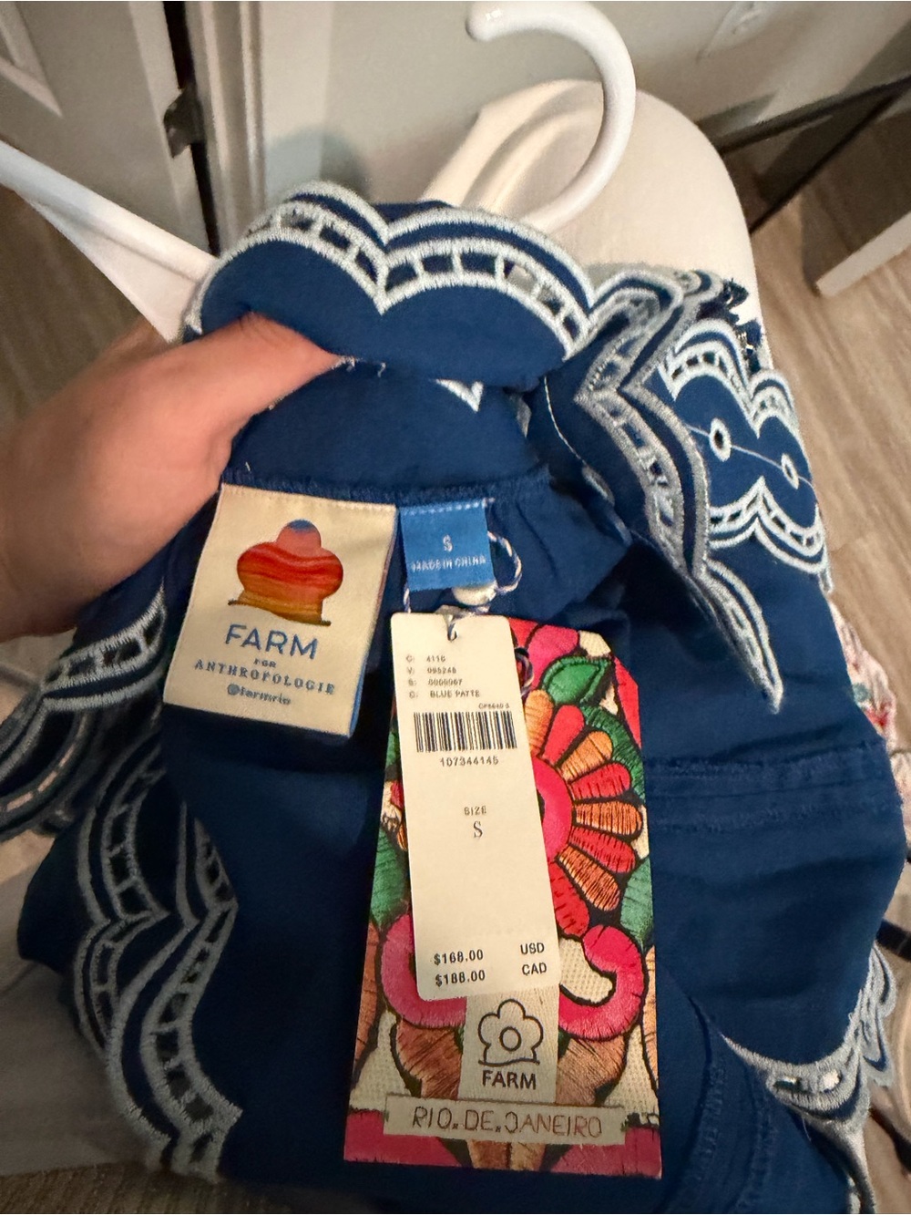 Farm Rio Linen Embroidered Set - Picture 11 of 14